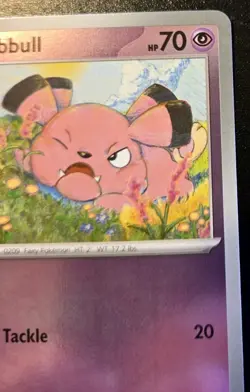 Snubbull 037/094 Reverse Holo Common Phantasmal Flames Pokemon TCG - Image 3