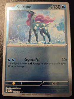 Suicune 026/094 Reverse Holo Rare Phantasmal Flames Pokemon TCG - Image 1