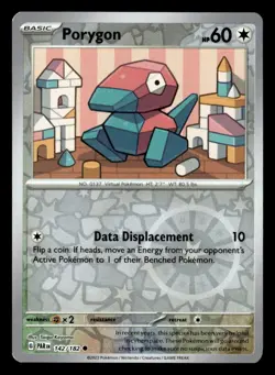 Pokemon Porygon #142/182 tcg Near Mint or Better - Image 1