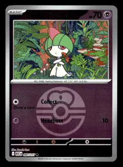 Pokemon Ralts (Love Ball) #087/217 tcg Near Mint or Better - Image 1
