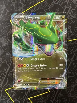 Pokemon Rayquaza EX 60/108 Roaring Skies Holo Ultra Rare English - Image 1