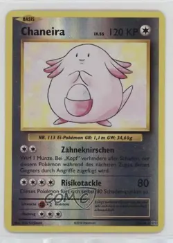 Chansey German Reverse Foil Pokemon XY Evolutions 20th Anniversary #70 - Image 1