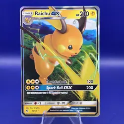 Raichu GX 20/68 Hidden Fates Ultra Rare Holo Pokemon NM - Image 1