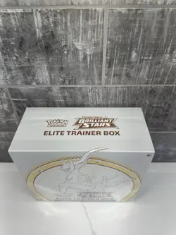 Pokemon TCG Brilliant Stars Elite Trainer Box ETB New Factory Sealed 820650850127 - Image 2