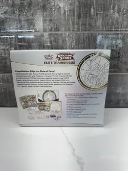 Pokemon TCG Brilliant Stars Elite Trainer Box ETB New Factory Sealed 820650850127 - Image 3