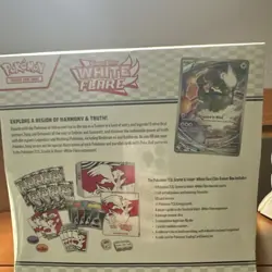 Pokemon Scarlet & Violet White Flare Elite Trainer Box Booster Promo Card 2025 - Image 2