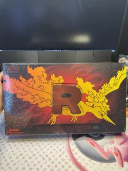 Pokemon TCG Team Rockets Moltres EX Ultra Premium Collection UPC Factory Sealed - Image 1