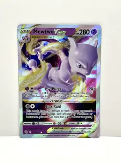 Pokemon TCG Mewtwo VStar Ultra Rare 031/078 Pokemon Go 2022 NM - Image 1