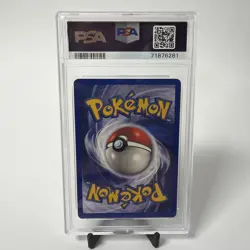 1999 Pokemon Shadowless Energy Removal Base Set 92/102 PSA 7 NM - Image 3