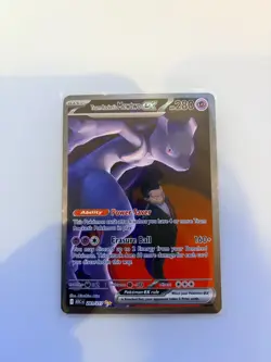 Pokemon Team Rocket's Mewtwo ex 281/217 SIR - Ascended Heroes - Image 1