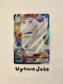 Pokemon TCG Vivid Voltage Galarian Darmanitan VMAX 37/185 Ultra Rare Holo - Image 1