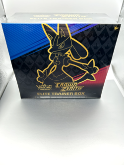 Pokemon TCG Crown Zenith Elite Trainer Box ETB New Factory Sealed 820650851476 - Image 1