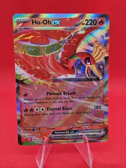 Pokemon TCG Classic Collection Holo Ho-Oh EX CLC 007/034 NM - Image 1