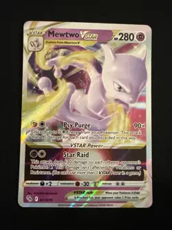 Mewtwo VSTAR 031/078 Pokemon GO Holo - Image 1