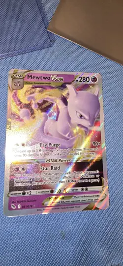 Mewtwo VSTAR 031/078 Pokemon GO Holo - Image 2