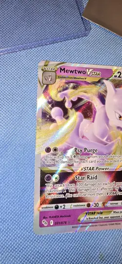 Mewtwo VSTAR 031/078 Pokemon GO Holo - Image 3