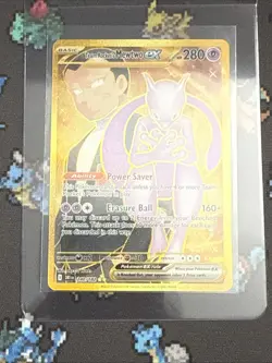 Pokemon Lillie SAR & Team Rockets Mewtwo Gold Lot Of 2 Pack Fresh !!!! - Image 4