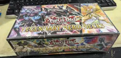Konami YuGiOh! LEGENDARY HERO DECKS Box / Set 3 Decks Factory Sealed - Image 1