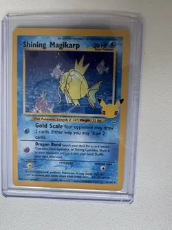 Pokemon TCG Shining Magikarp Holo Card Celebrations Collection 66/64 - Image 1
