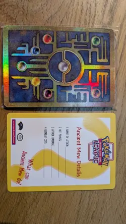 Ancient Mew Pokemon TCG 2000 Movie Promo Card Mint Condition - Image 2