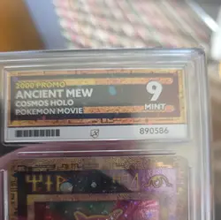 Ancient Mew Movie Promo Pokemon TCG 2000 Ace 9 - Image 3