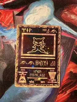 Ancient Mew 1999-2000 Movie Promo Holo Pokemon TCG LP - Image 1