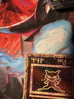 Ancient Mew 1999-2000 Movie Promo Holo Pokemon TCG LP - Image 4