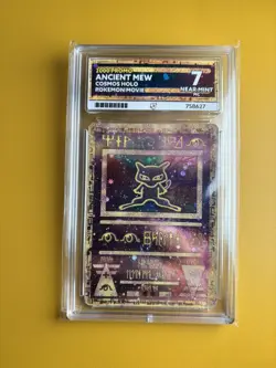 Ancient Mew | 2000 Pokemon Movie Cosmos Holo Promo | Pokemon TCG | ACE 7 NM MC - Image 1