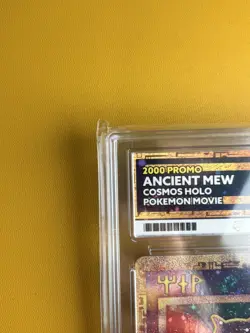 Ancient Mew | 2000 Pokemon Movie Cosmos Holo Promo | Pokemon TCG | ACE 7 NM MC - Image 3