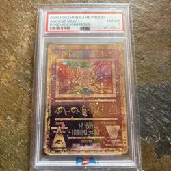 POKEMON TCG ANCIENT MEW 2000 POKEMON GAME PROMO POKEMON 2000 MOVIE PSA 8 - Image 1