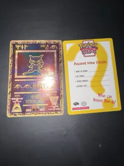 Pokemon TCG Ancient Mew Promo Card Holo Foil, Game the Movie 2000 Edition - Image 3