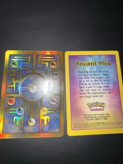 Pokemon TCG Ancient Mew Promo Card Holo Foil, Game the Movie 2000 Edition - Image 4