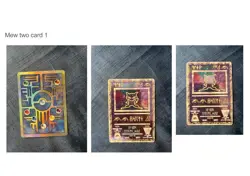 Pokemon TCG Ancient Mew Holo Movie Promo 2000 Vintage Card Pre Owned - Image 1