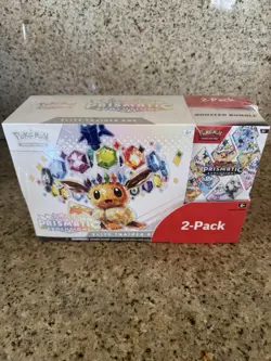 Pokemon Prismatic Evolutions 2-Pack Trainer Box and Booster Bundle - Image 1