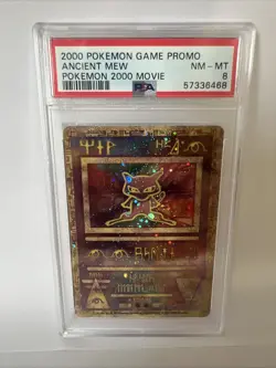 Pokemon TCG Ancient Mew 2000 Movie Promo PSA 8 NM-MT - Image 1