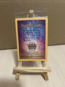 Pokemon TCG Ancient Mew Holo Card 2000 Movie Promo, Factory Sealed - Image 2