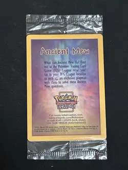 Pokemon TCG Ancient Mew Holo Card 2000 Movie Promo, Factory Sealed - Image 4