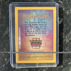 Pokemon TCG Ancient Mew Holo Card 2000 Movie Promo, Factory Sealed - Image 2