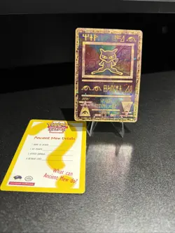 Pokemon TCG Ancient Mew Holo Promo Card - Image 1