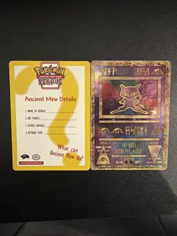 Pokemon TCG Ancient Mew Holo Promo Card - Image 5