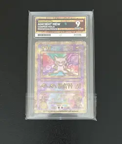 Pokemon TCG Ancient Mew 2000 Movie Promo Card Ace 9 Mint - Image 1