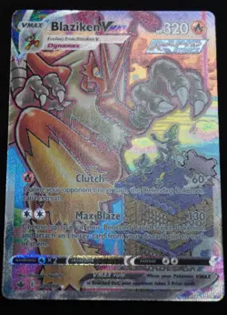 Blaziken VMAX Alternate Art - 201/198 SWSH06 - Chilling Reign - Pokemon - LP - Image 2