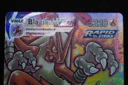 Blaziken VMAX Alternate Art - 201/198 SWSH06 - Chilling Reign - Pokemon - LP - Image 3