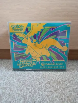Ascended Heroes Pokemon Center ETB Elite Trainer Box Factory Sealed And New - Image 1