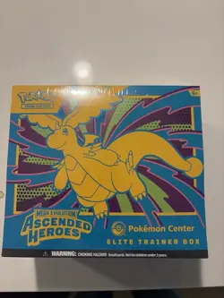 Pokemon Center Ascended Heroes ETB Elite Trainer Box New Sealed - Image 1