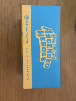 Pokemon Center Ascended Heroes ETB Elite Trainer Box New Sealed Box - Image 5