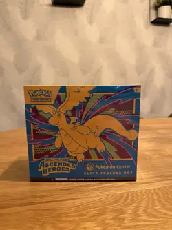 Sealed Pokemon TCG Ascended Heroes Pokemon Center Stamped ETB - Image 1