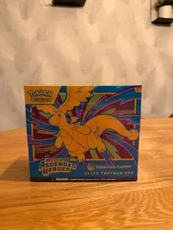 Sealed Pokemon TCG Ascended Heroes Pokemon Center Stamped ETB - Image 1