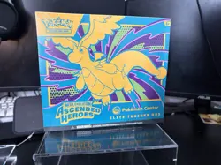 Pokemon TCG Ascended Heroes Pokemon Center ETB + Acrylic Display Case - Image 1