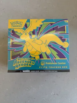 Ascended Heroes Pokemon Center Elite Trainer Box PC ETB - Torn! - Image 1